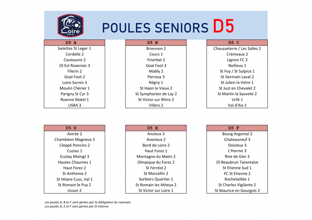 D Partemental Les Poules De D Et D Loire Football